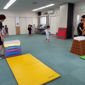 8月1日の体育教室・Aクラス✴️主運動・跳び箱/腕立て開脚跳び✴️の画像