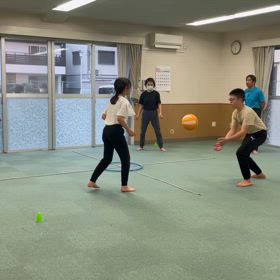 3月14日の体育教室・Bクラス✴️主運動・ボール/天大中小✴️の画像