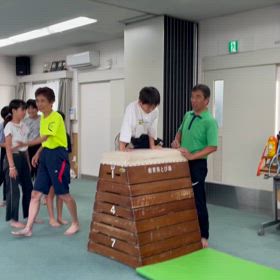 7月4日の体育教室・Bクラス✴️主運動・跳び箱/跳び箱の跳び降り✴️の画像