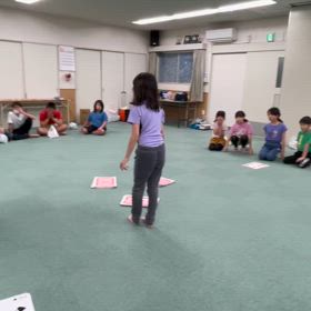 3月21日の体育教室・Bクラス✴️お楽しみ会/トランプ・赤黒ゲーム✴️の画像