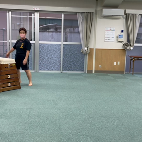 9月30日の体育教室・Bクラス✴️台上前転✴️の画像