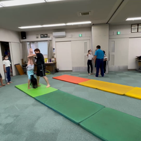 5月26日の体育教室・Bクラス✴️マット種目の組み合わせ✴️の画像