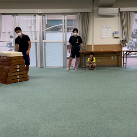 9月16日の体育教室・Bクラス✴️腕立て跳びあがり✴️の画像