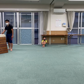 9月16日の体育教室・Bクラス✴️腕立て閉脚跳び✴️の画像