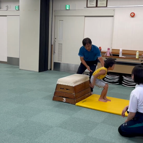 7月26日の体育教室・Aクラス✴️主運動・跳び箱/腕立て閉脚跳び・うまのり✴️の画像