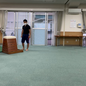 9月16日の体育教室・Bクラス✴️腕立て開脚跳び✴️の画像