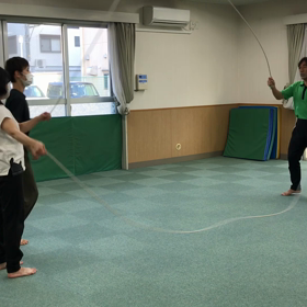 3月18日の体育教室・Bクラス✴️ダブルダッチ✴️の画像
