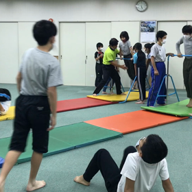 11月26日の体育教室・Bクラス✴️空中逆上がり✴️の画像
