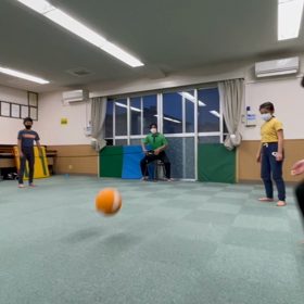 2月3日の体育教室・Bクラス✴️ボール運動/ハンドテニス✴️の画像