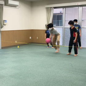 3月4日の体育教室・Bクラス✴️ハンドテニス✴️の画像