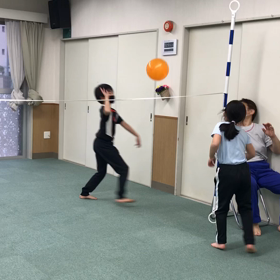 3月4日の体育教室・Bクラス✴️風船バレーボール✴️の画像