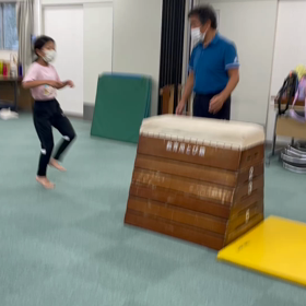 7月13日の体育教室・Bクラス✴️主運動・跳び箱/腕立て跳び上がり✴️の画像