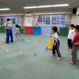 2月3日の体育教室・Bクラス✴️大縄/ダブルダッチ・8の字跳び・同時跳び✴️の画像