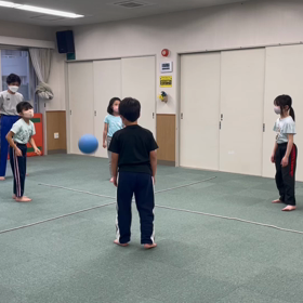 2月10日の体育教室・Bクラス✴️ボール運動/天大中小✴️の画像