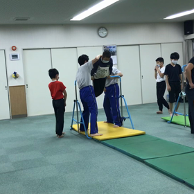 11月12日の体育教室・Bクラス✴️鉄棒➕マット組み合わせ✴️の画像