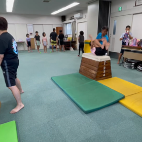 9月14日の体育教室・Bクラス✴️主運動・跳び箱/台上前転・台上後転✴️の画像