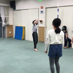 2月4日の体育教室・Bクラス✴️風船バレーボール✴️の画像