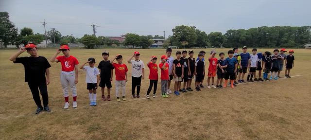 2024年 夏キャンプ　練習開始の記事動画