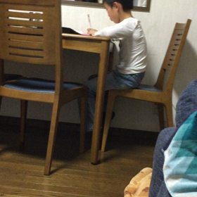 ずっと喋っている息子の画像