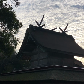 神在月の出雲大社へ〜その5️⃣〜雲の様子の画像