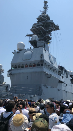 護衛艦 いずもを訪ねての記事動画