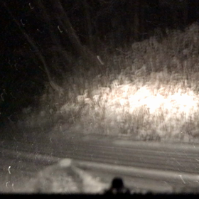 初雪？の画像