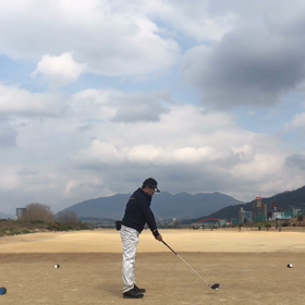 太田川ゴルフ 練習ラウンド行きました♂️の画像