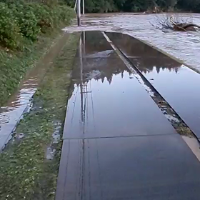 津南町の水害の様子の画像
