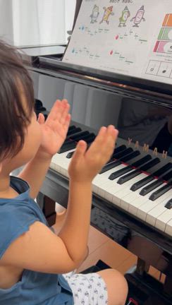 3歳の可愛い生徒さん達(o^^o)の記事動画