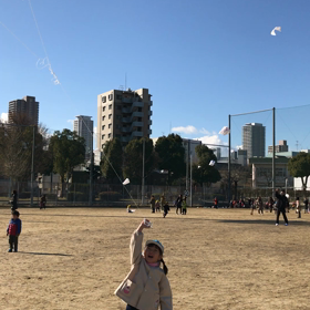 凧揚げの動画の画像