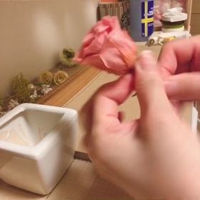 プリザーブドフラワーの開花方法〜3️⃣、4️⃣、5️⃣の画像