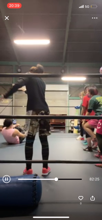 プロレス練習の日の記事動画