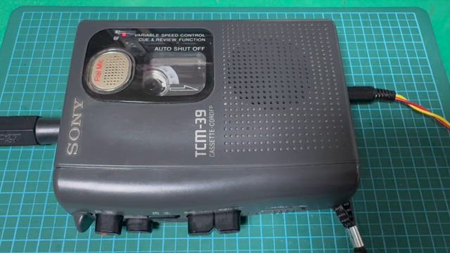 カセットテープレコーダー修理の記事動画