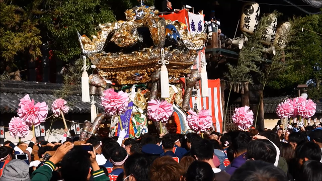 令和5年 魚吹八幡神社秋季例祭・昼宮の記事動画