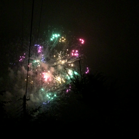 今年二つめの花火（動画つき）の画像