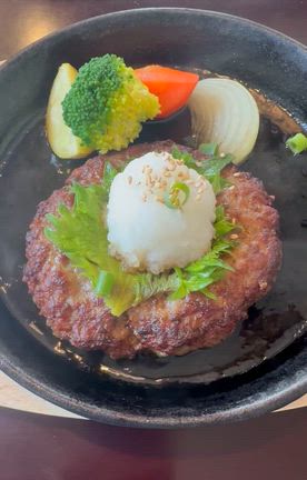 「手づくりハンバーグ SORA」おろしぽん酢ハンバーグセットの記事動画