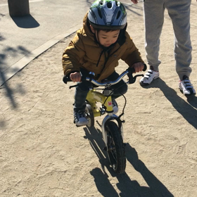 3秒で乗れるようになった自転車の画像