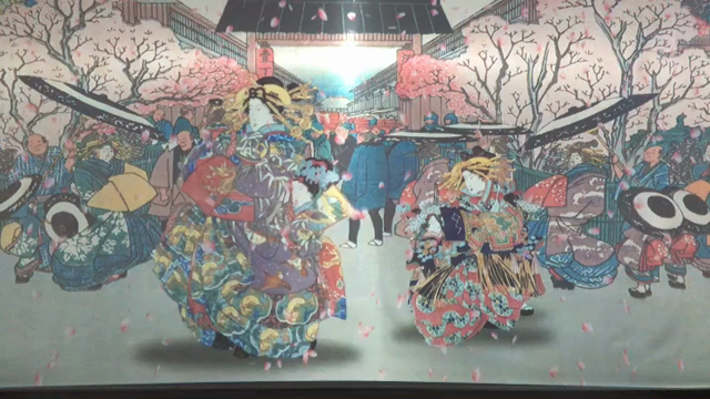 浮世絵が動き出す！スーパー浮世絵 江戸の秘密展の記事動画