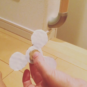 手作りハンドスピナーの画像