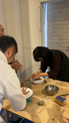 合歓さんの陶器展2日目の記事動画