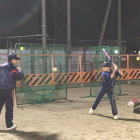 夜練の画像