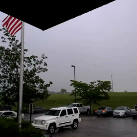 本日のケンタッキーは雨でしたの画像