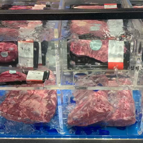 韓国で初めて見たお肉のウォーターエイジングの画像