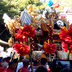 秋祭りの画像