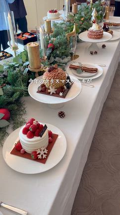 シェフのセンスが光る！オークラ東京の「クリスマスケーキ2026」ワンランク上のおいしさだった！の記事動画