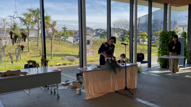 イベント報告〜フラワーデモンストレーション③〜の記事動画