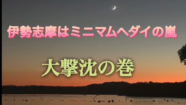 伊勢志摩はミニマムヘダイの嵐の記事動画