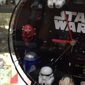 スターウォーズ〜の目覚まし時計。の画像