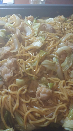 昨日は(dinner)は焼きそば(Fried noodles♪)の記事動画