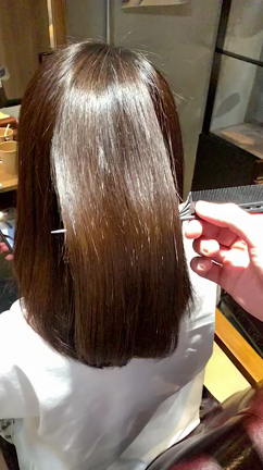 関内　くせ毛　白髪　薄毛　髪質改善　HAPS[ハプス]　やっぱり酸熱が綺麗✨の記事動画